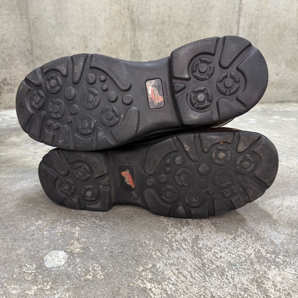 Red Wing Leather Metguard Work Boots Industrial Safety Toe - Picture 10 of 10